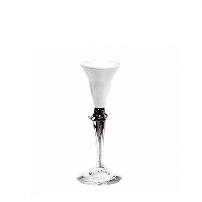 Hovedbilde Dus - kunstglass, hvit -liten