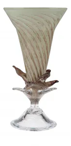 Hovedbilde Kunstglass - Lotus brun