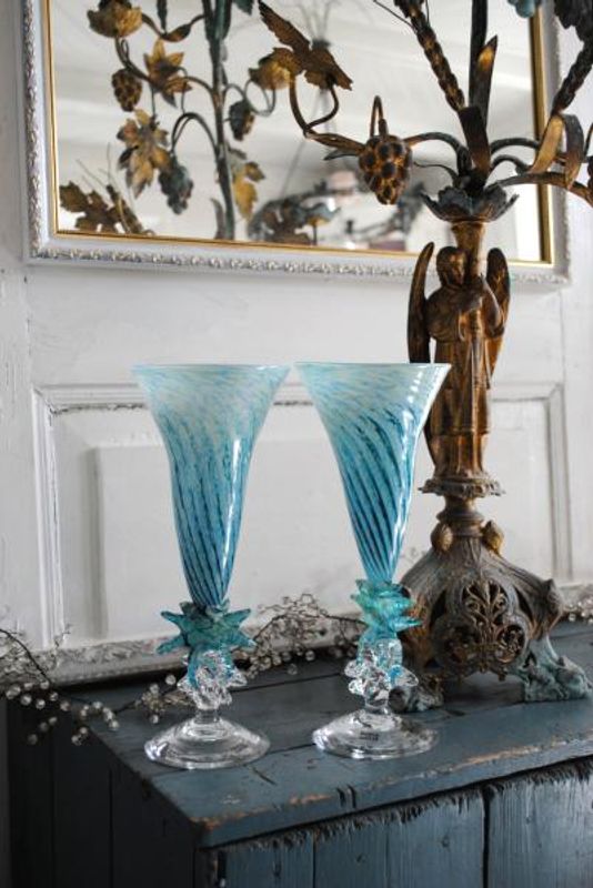 Kunstglass - Sjøstjerner