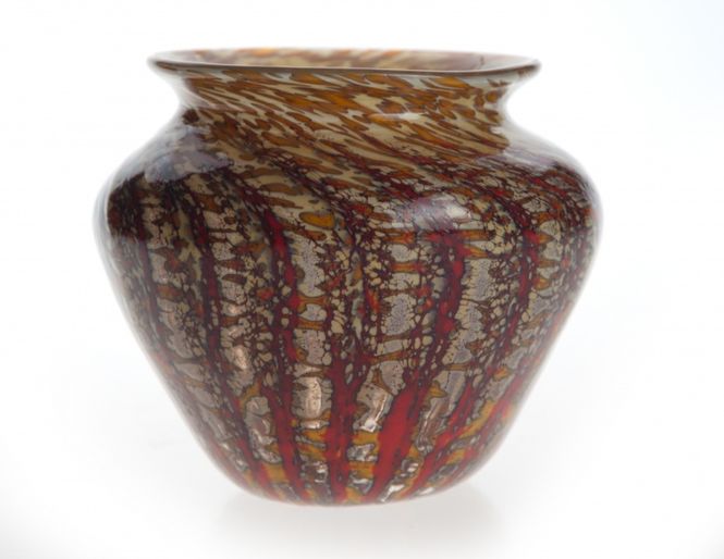Hovedbilde Kunstglass - bordlykt ild