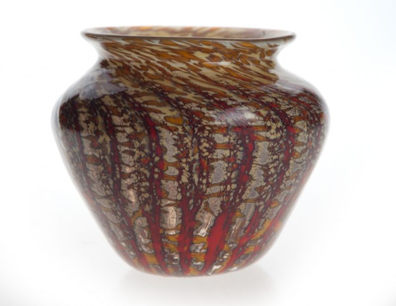 Kunstglass - bordlykt ild