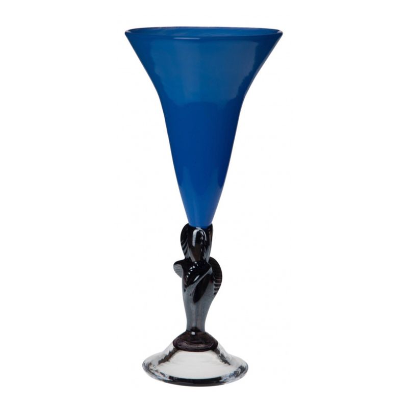 Kunstglass - kraft  - blå