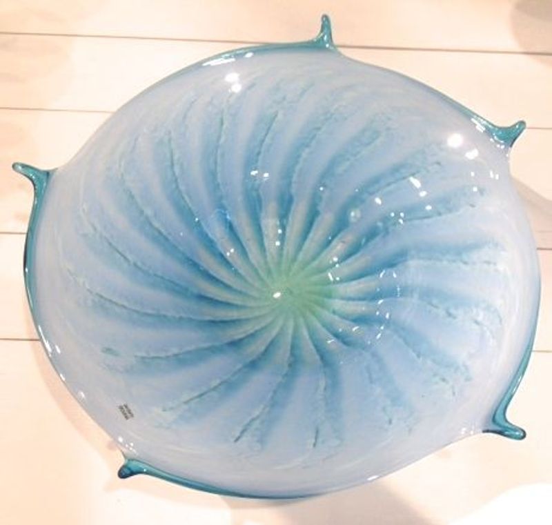 Glasskunst - sjøstjerne fat