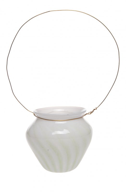 Lykt - hvit og vårgrønn