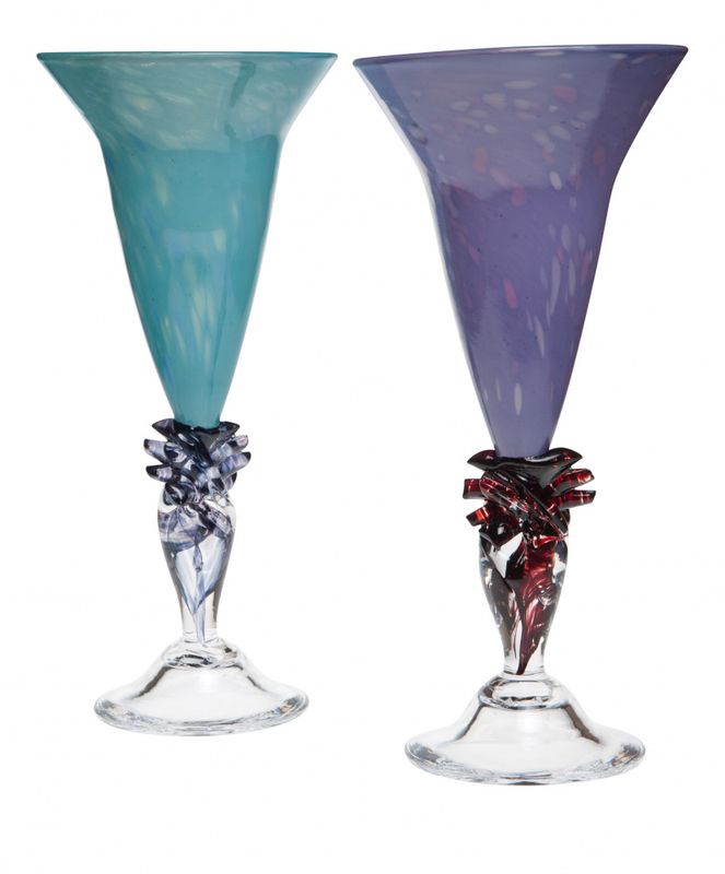 Spirulla lilla og turkis