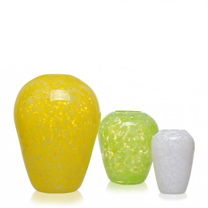 Hovedbilde Glasskunst - Årstid vase 3 ...