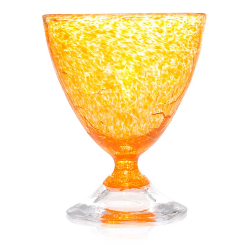 Rustikk småglass, orange