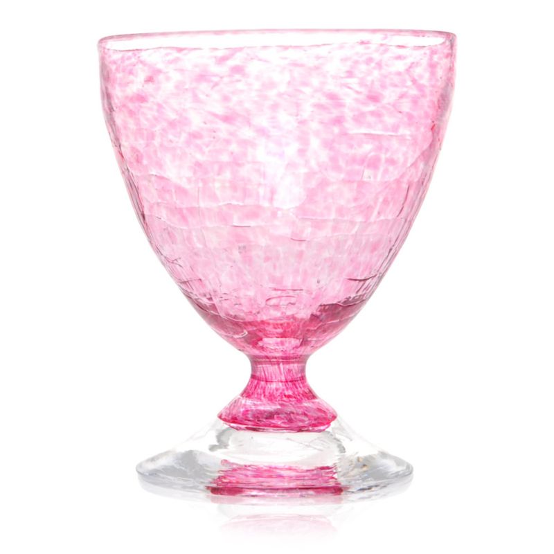 Rustikk småglass, fuksia 