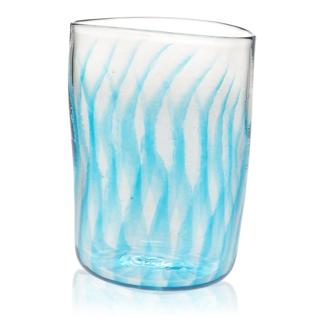 Hovedbilde kunstglass - Bølge vase