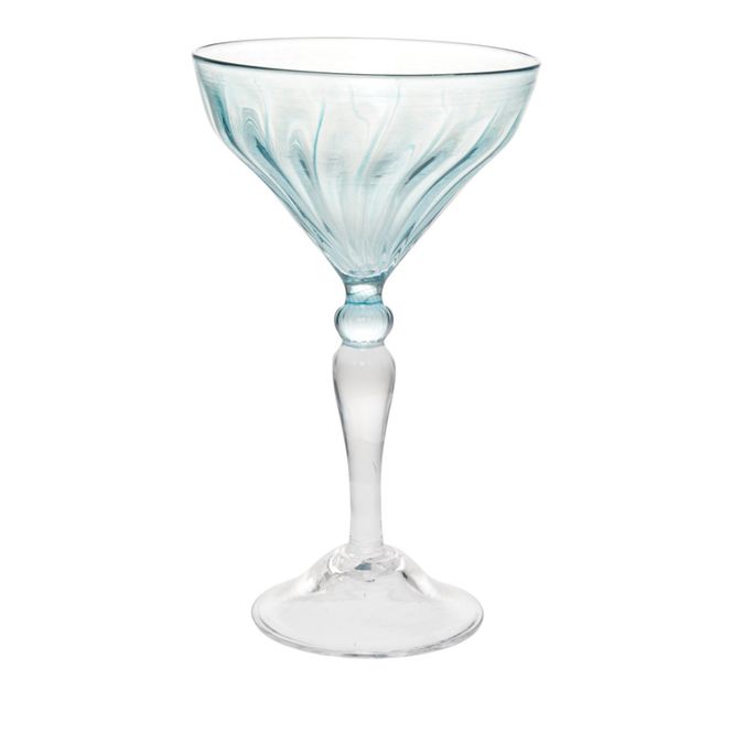 Hovedbilde Perlemor bobleglass. Grønn.