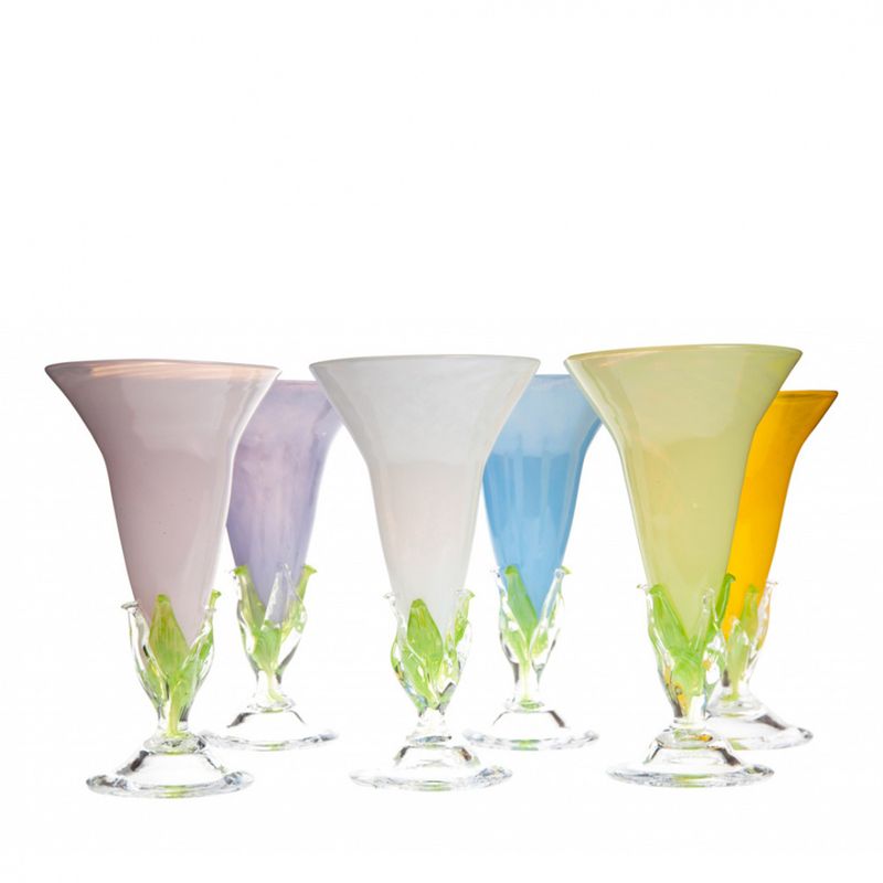 Spire vinglass Lysgrønn