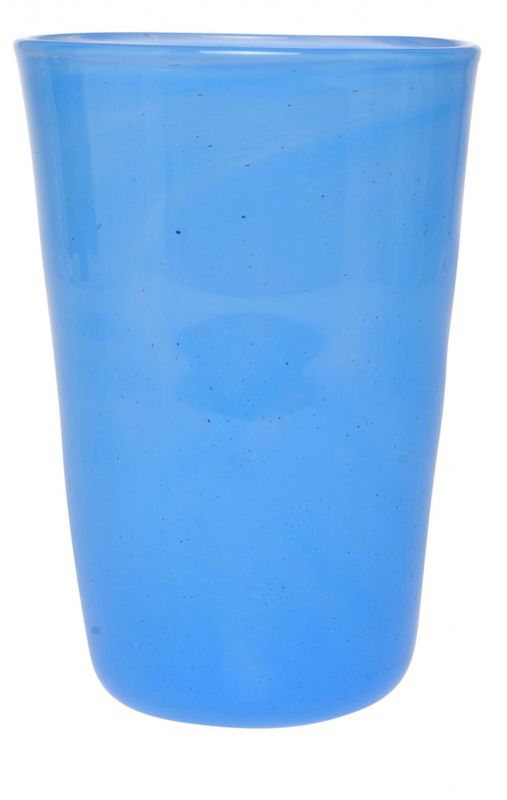 Kunstglass - Hverdagsglass - lys blå