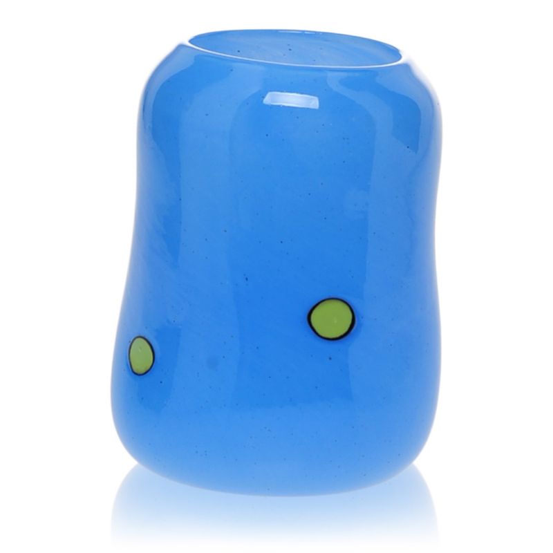 Kunstglass - Liten Cirkus vase. 
