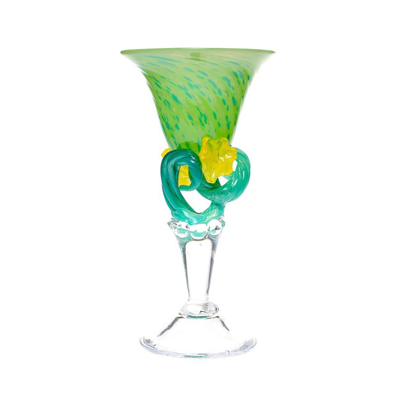 Kunstglass - Blomstring Jade