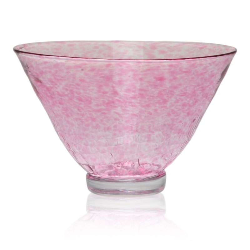 Rustikk skål, liten fuksia 