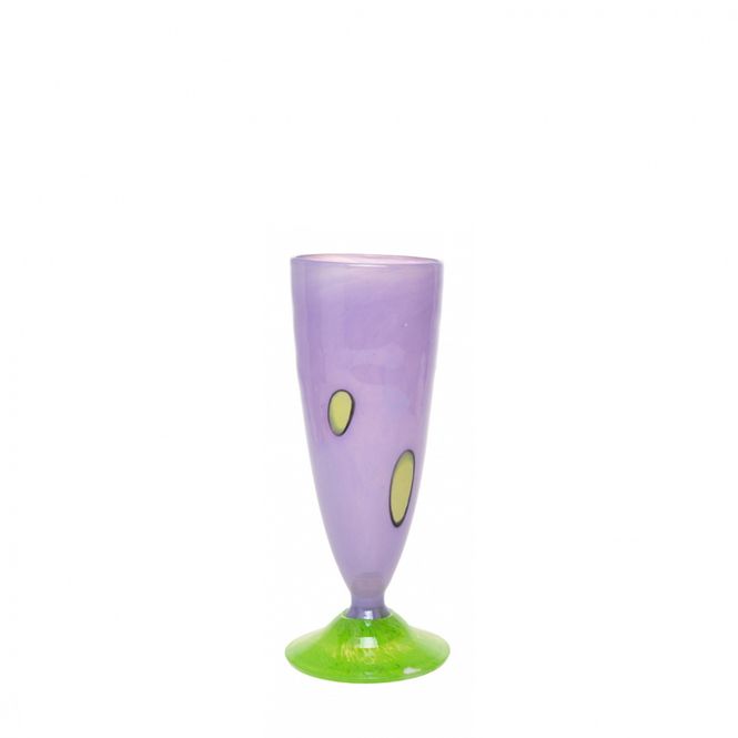 Hovedbilde Kunstglass cirkus liten lilla